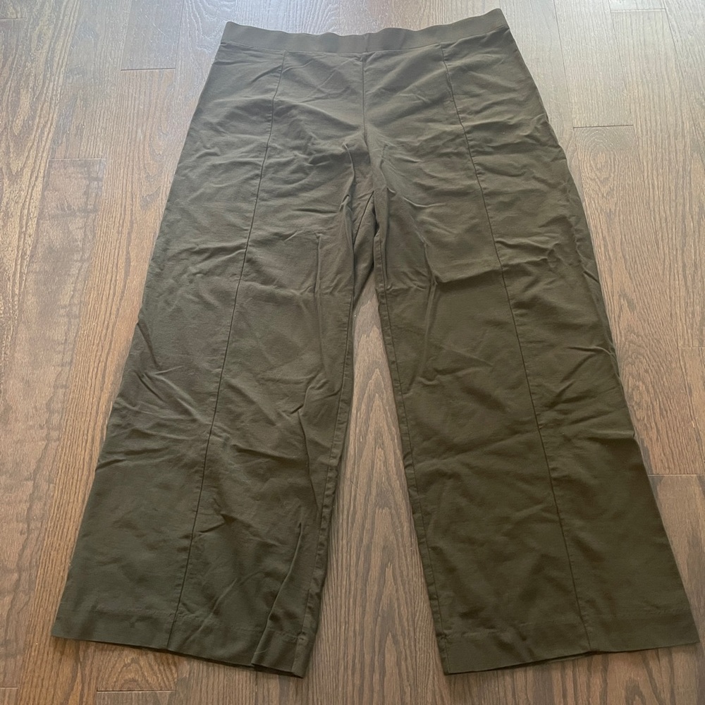 COS pull-on wide leg pants size large